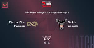 Eternal Fire Passion VS Beşiktaş Esports
