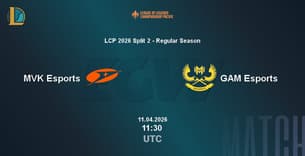 MVK Esports VS GAM Esports
