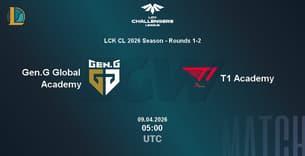 Gen.G Global Academy VS T1 Academy