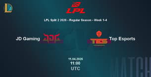 JD Gaming VS Top Esports