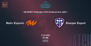 Motiv Esports VS Sharper Esport