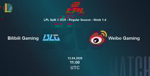Bilibili Gaming VS Weibo Gaming