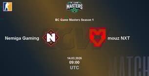 Nemiga Gaming VS mouz NXT