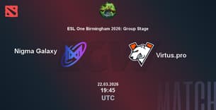 Nigma Galaxy  VS Virtus.pro