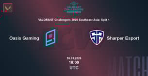 Oasis Gaming VS Sharper Esport