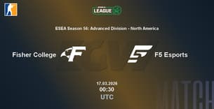 Fisher College VS F5 Esports Fisher College VS F5 Esports