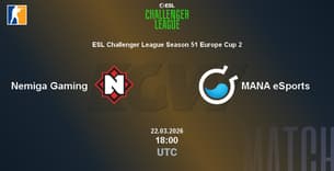 Nemiga Gaming VS MANA eSports