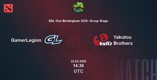 GamerLegion VS Yakutou Brothers