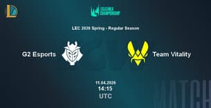 G2 Esports VS Team Vitality