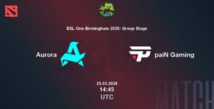 Aurora VS paiN Gaming
