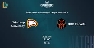 Winthrop University VS CCG Esports Winthrop University VS CCG Esports