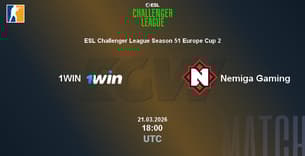 1WIN VS Nemiga Gaming 1WIN VS Nemiga Gaming