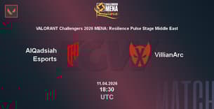 AlQadsiah Esports VS VillianArc