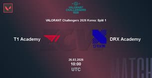 T1 Academy VS DRX Academy
