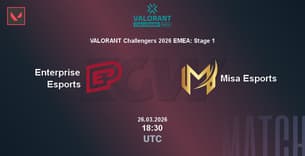 Enterprise Esports VS Misa Esports