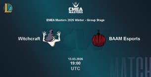 Witchcraft VS BAAM Esports