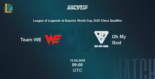 Team WE VS Oh My God