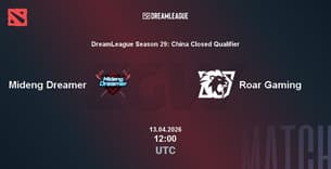 Mideng Dreamer VS Roar Gaming