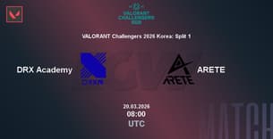 DRX Academy VS ARETE