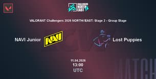 NAVI Junior VS Lost Puppies NAVI Junior VS Lost Puppies