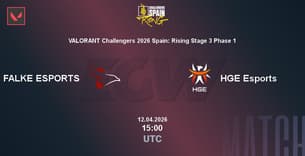 FALKE ESPORTS VS HGE Esports