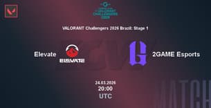 Elevate VS 2GAME Esports
