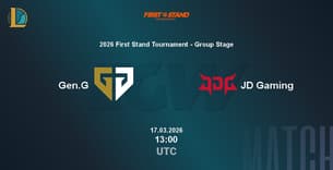 Gen.G VS JD Gaming