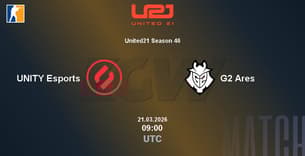 UNITY Esports VS G2 Ares UNITY Esports VS G2 Ares