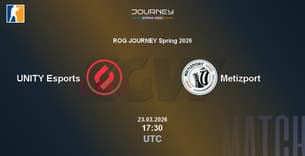UNITY Esports VS Metizport UNITY Esports VS Metizport