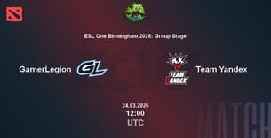 GamerLegion VS Team Yandex