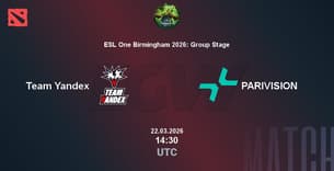 Team Yandex VS PARIVISION