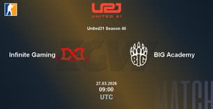 Infinite Gaming VS BIG Academy