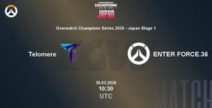 Telomere VS ENTER FORCE.36 Telomere VS ENTER FORCE.36