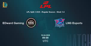 EDward Gaming VS LNG Esports EDward Gaming VS LNG Esports
