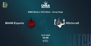 BAAM Esports VS Witchcraft