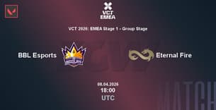 BBL Esports VS Eternal Fire