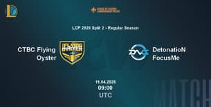 CTBC Flying Oyster VS DetonatioN FocusMe