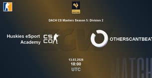 Huskies eSport Academy VS OTHERSCANTBEAT