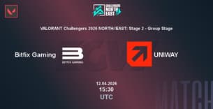 Bitfix Gaming VS UNIWAY