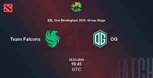Team Falcons VS OG