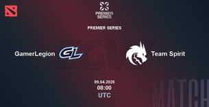 GamerLegion VS Team Spirit