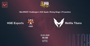HGE Esports VS Melilla Titans