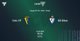 Cádiz CF VS SD Eibar