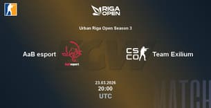 AaB esport VS Team Exilium AaB esport VS Team Exilium