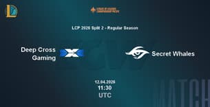 Deep Cross Gaming VS Secret Whales