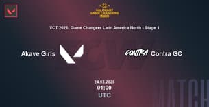 Akave Girls VS Contra GC