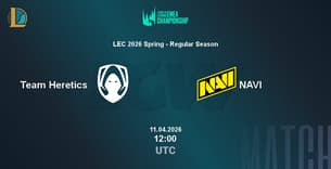 Team Heretics VS NAVI