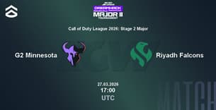 G2 Minnesota VS Riyadh Falcons G2 Minnesota VS Riyadh Falcons