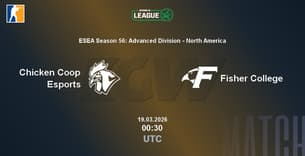 Chicken Coop Esports VS Fisher College