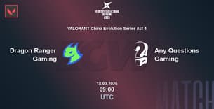 Dragon Ranger Gaming VS Any Questions Gaming